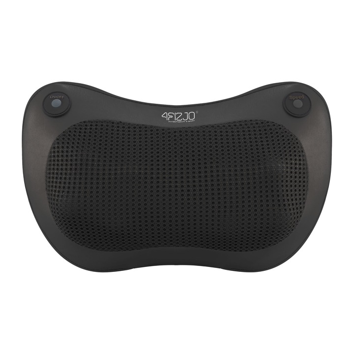 Масажираща възглавница SHIATSU PRO+, Черна, 4FIZJO