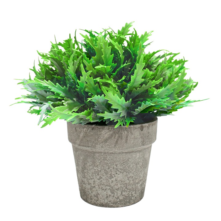Planta Artificiala cu Ghiveci, D4955, Verde