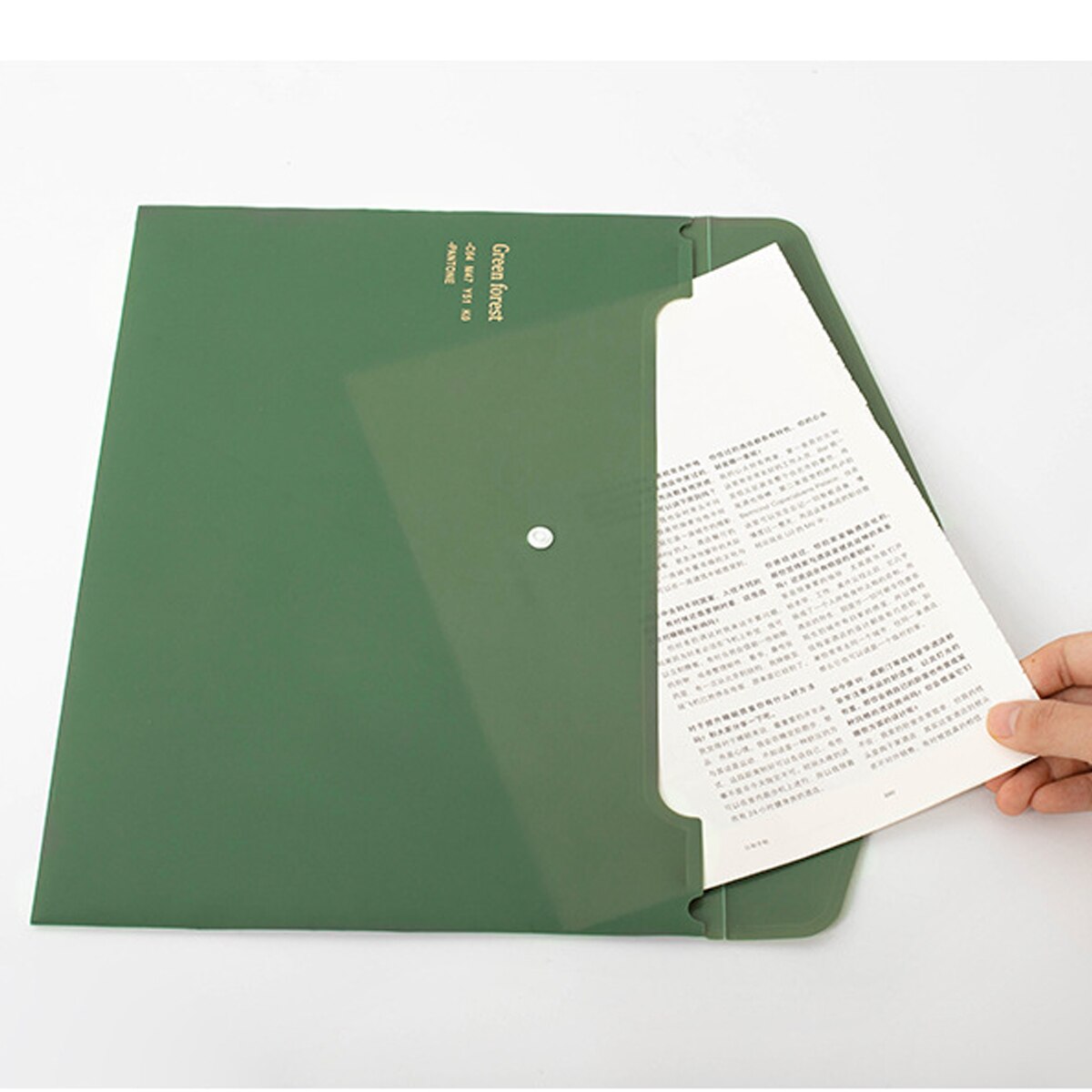 Set 4 mape documente, longziming, PVC, A4, Multicolor - eMAG.ro