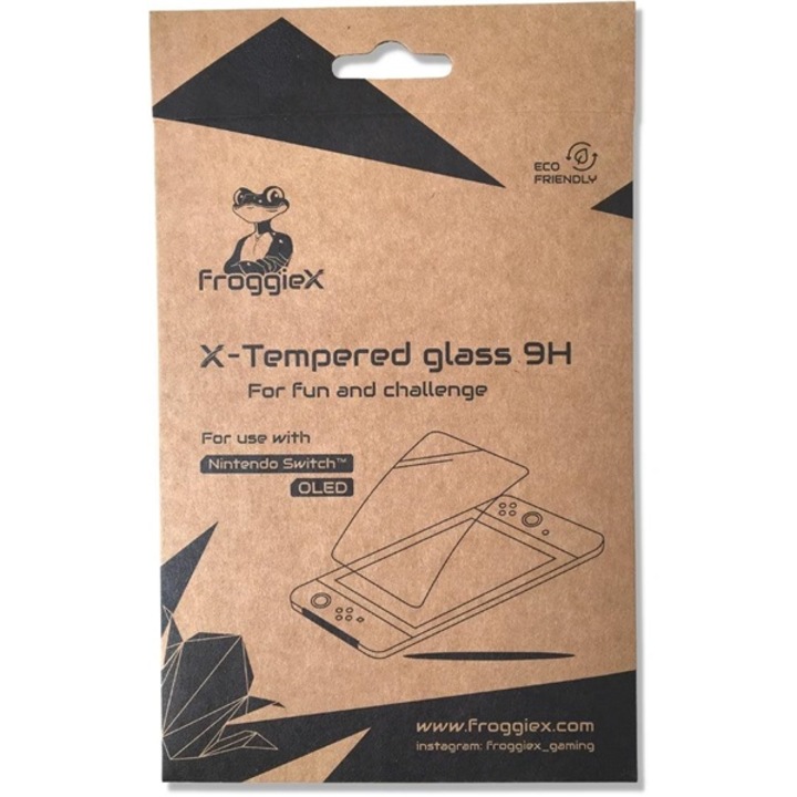 Froggiex FX-NSO-TG-9H, Nintendo Switch OLED, képernyővédő üvegfólia