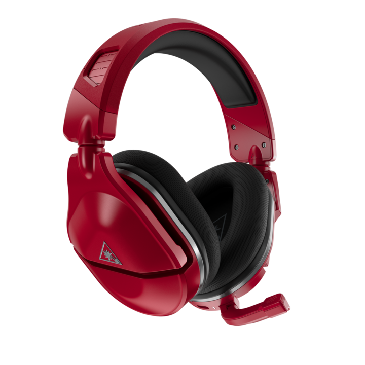 Turtle Beach Stealth 600P GEN 2 MAX, PS5 / PS4 Kompatibilis, Vezeték Nélküli, Vörös mikrofonos fejhallgató