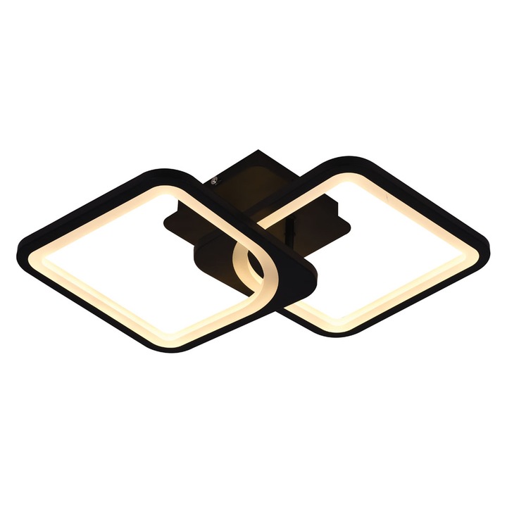 Aplica Margo LED 38W 3CCT cu telecomanda, alb, Erste