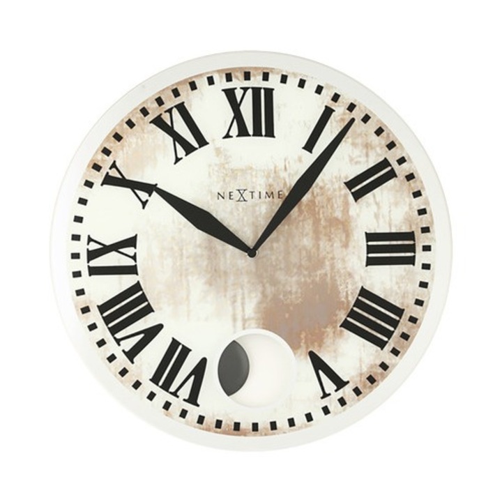 Falióra Nextime Fehér Színes Ø 43 cm