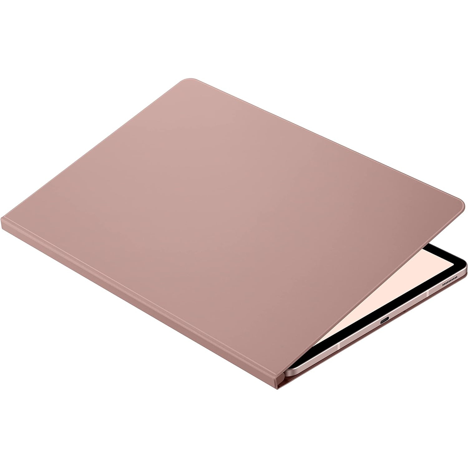 Husa Premium Magnetica Slim pentru Samsung Galaxy Tab S9 (FE) Plus 12.4", Smart Cover, Rose Gold