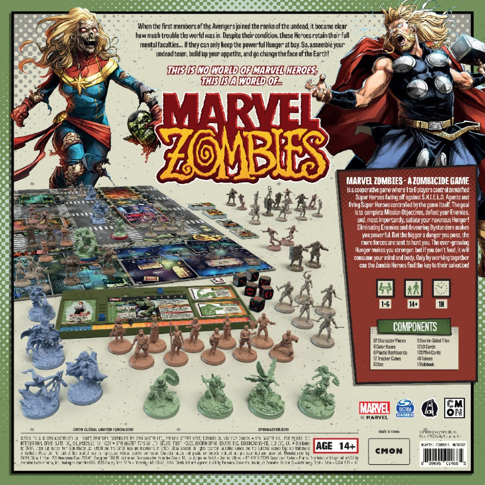 Настолна игра Marvel Zombies Core Box - eMAG.bg