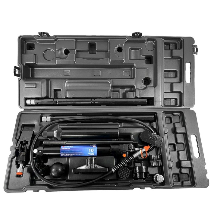 Trusa cu presa hidraulica de indreptat caroserii 10 Tone, 13 piese