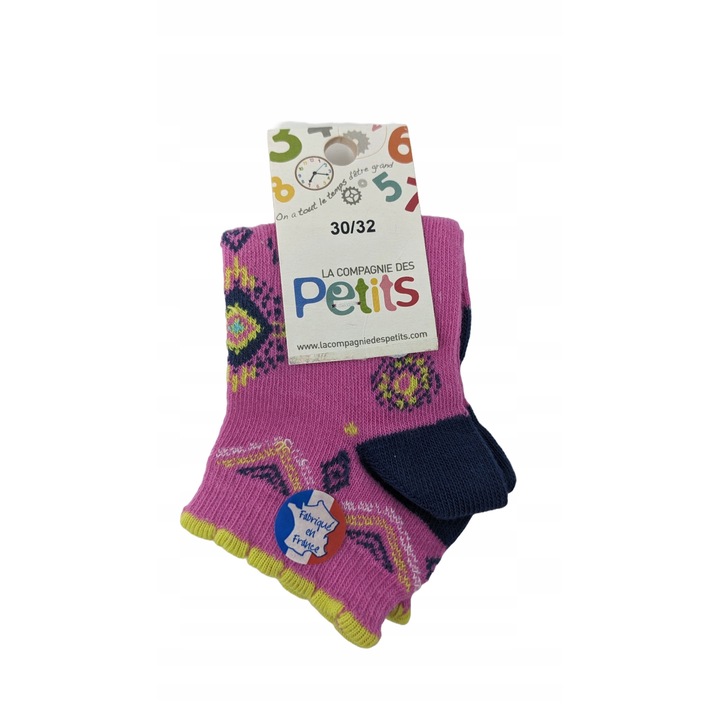Детски чорапи, La Compagnie des Petits, Памук, Многоцветни, 30-32 EU