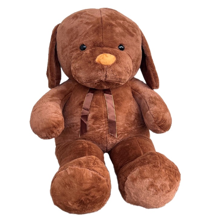 Jucarie plus, Caine cu funda, maro, 135 cm