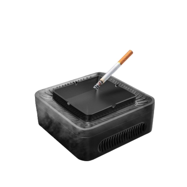 Пепелник за пречистване на въздух с отрицателни йони, филтър с активен ...