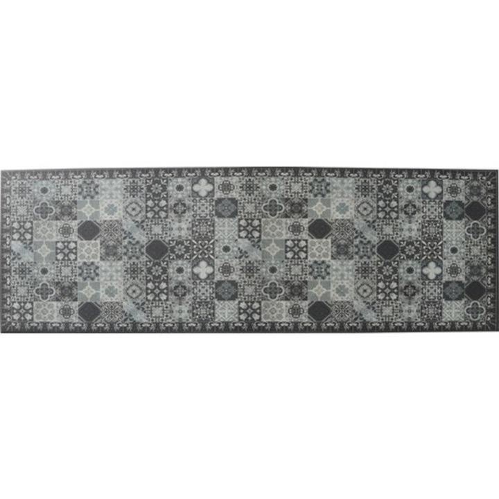 Traversa Bucatarie, Model Placi Ceramice, Gri 50x150 Cm