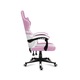 Scaun Gaming Huzaro Force 4.4, Cadru Otel, Material Tesatura Mesh, 130 Kg, Perna Lombara, Tetiera, Functia Siderest, Roz