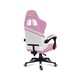 Scaun Gaming Huzaro Force 4.4, Cadru Otel, Material Tesatura Mesh, 130 Kg, Perna Lombara, Tetiera, Functia Siderest, Roz