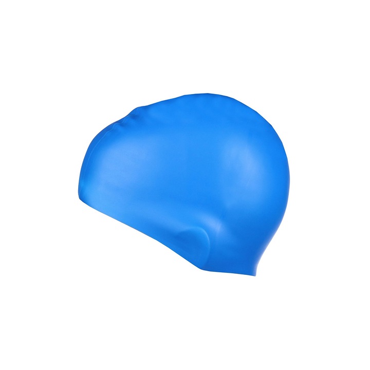 Casca inot Merco Swimmer B125, copii, circumferinta maxima a capului 56 cm, albastru