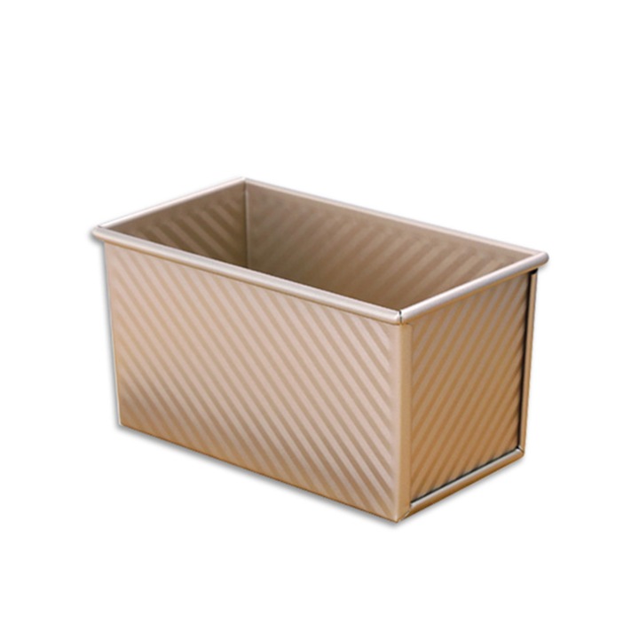 Kenyérsütő tepsi, szén, tapadásmentes, arany, 30x10x10cm