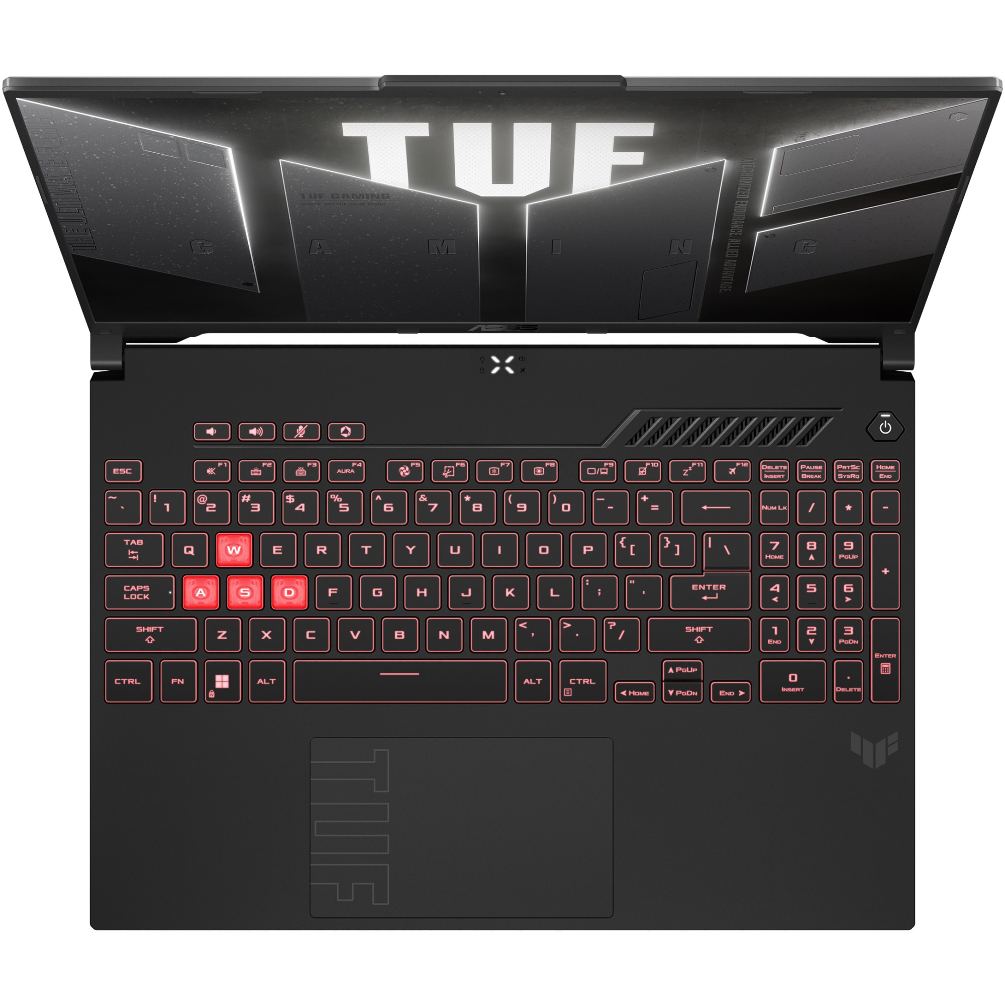 Laptop Gaming ASUS TUF A16 FA607NUG cu procesor AMD Ryzen™ 7 7445HS pana la 4.70 GHz, 16'', FHD+ 144Hz, 16GB DDR5, 512GB SSD, NVIDIA® GeForce RTX™ 4050 6GB, No OS, Mecha Gray