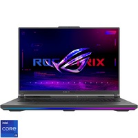 Laptop Gaming ASUS ROG Strix G18 G814JIR cu procesor Intel Core i9 14900HX pana la 5.8 GHz, 18", QHD+, IPS, 240Hz, 32GB DDR5, 1TB SSD, NVIDIA GeForce RTX 4070 8GB GDDR6 TGP 140W, No OS, Eclipse Gray
