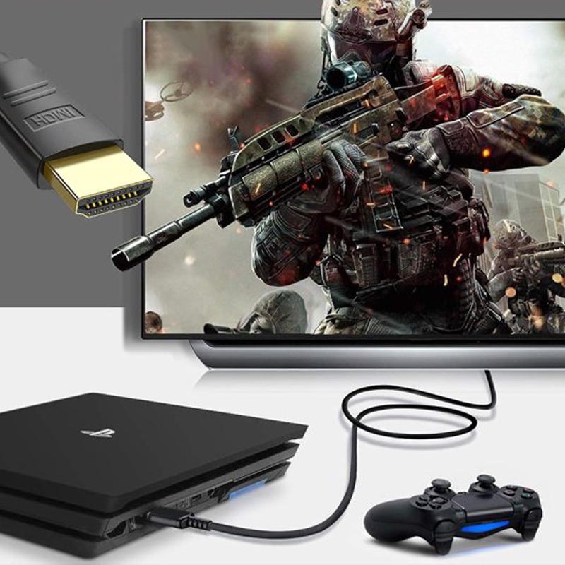 Комплект HDMI 2.0 кабели 1,5 м с 2 mini HDMI и micro HDMI адаптера ...