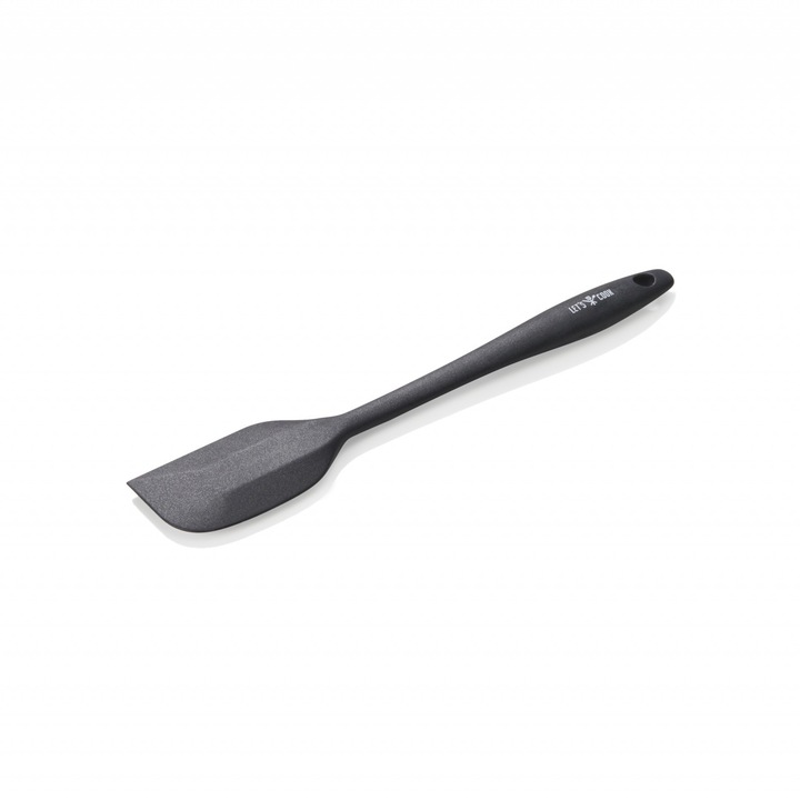 Fekete szilikon spatula, 27 cm