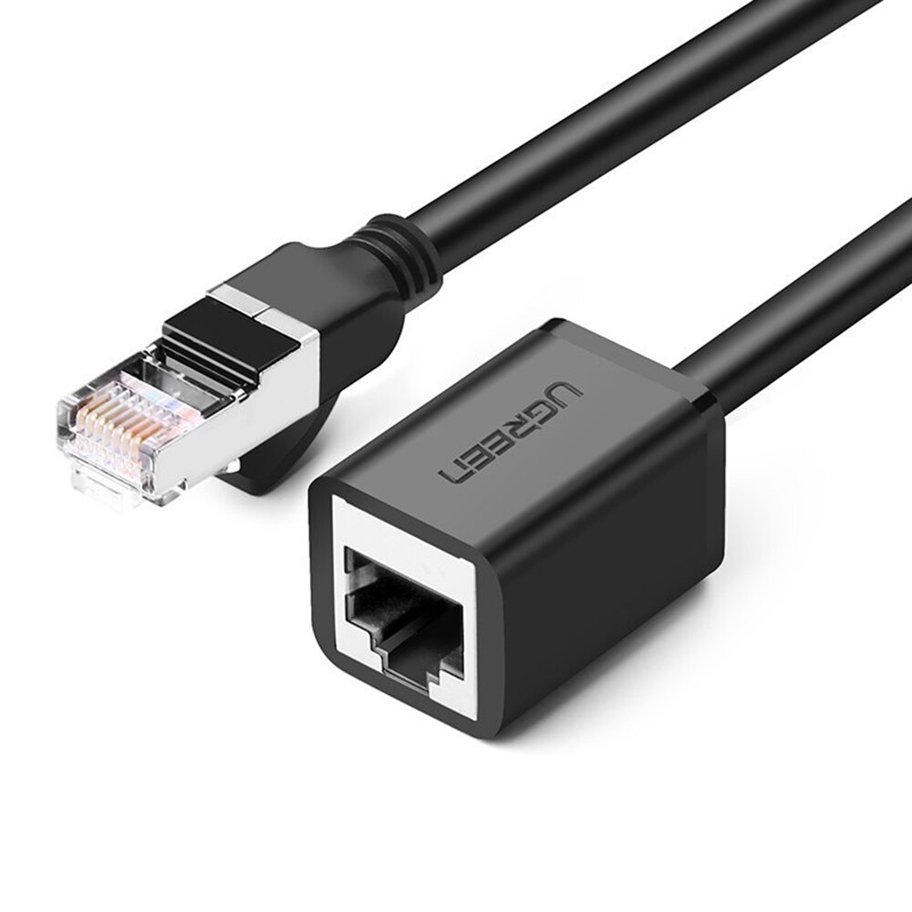 Cablu RJ45 la RJ45 Cat 6 10Gbps, 5m, O143, Arama, Negru - eMAG.ro