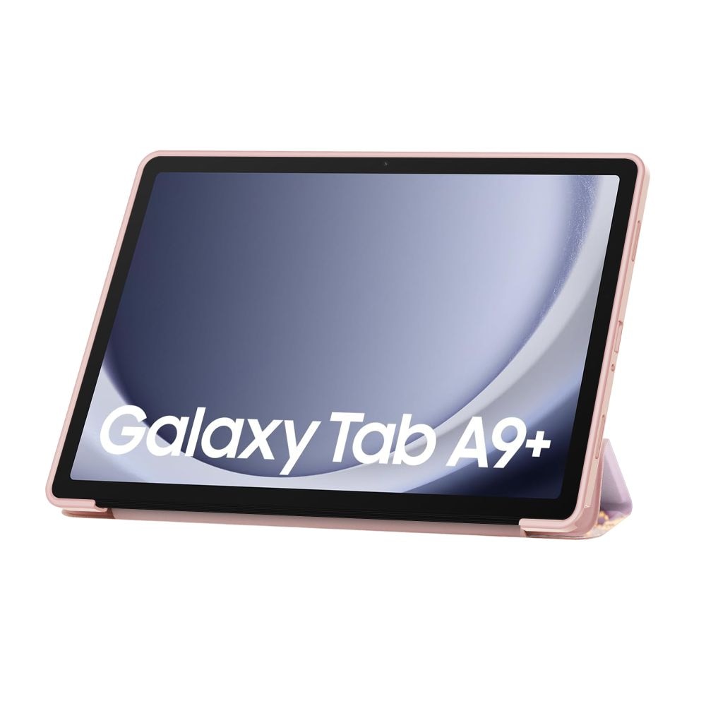 Husa Tech-Protect Smartcase compatibila cu Samsung Galaxy Tab A9 Plus 11 inch Marble