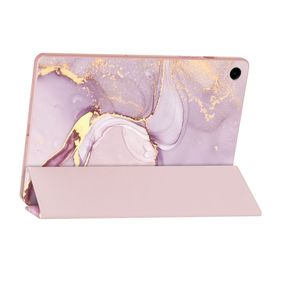 Husa Tech-Protect Smartcase compatibila cu Samsung Galaxy Tab A9 Plus 11 inch Marble