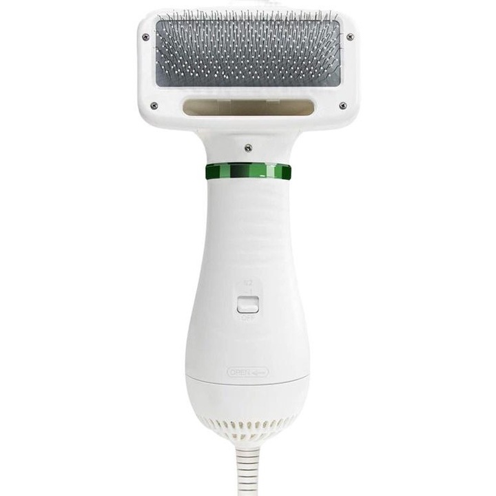 Perie cu uscator pentru animale de companie, Verk, Alb