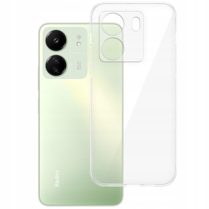 Carcasa TECH-PROTECT Flexair Plus compatibila cu Xiaomi Poco C65 / Redmi 13C Clear