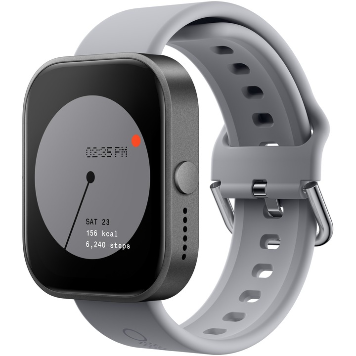 Smartwatch CMF by Nothing Watch Pro, Dark Grey (Ash Grey Strap)