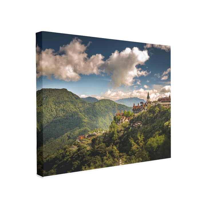 Tablou canvas Intelli®, Decoratiuni moderne pentru Living, Dormitor, Munte, F1321, 45x70 cm