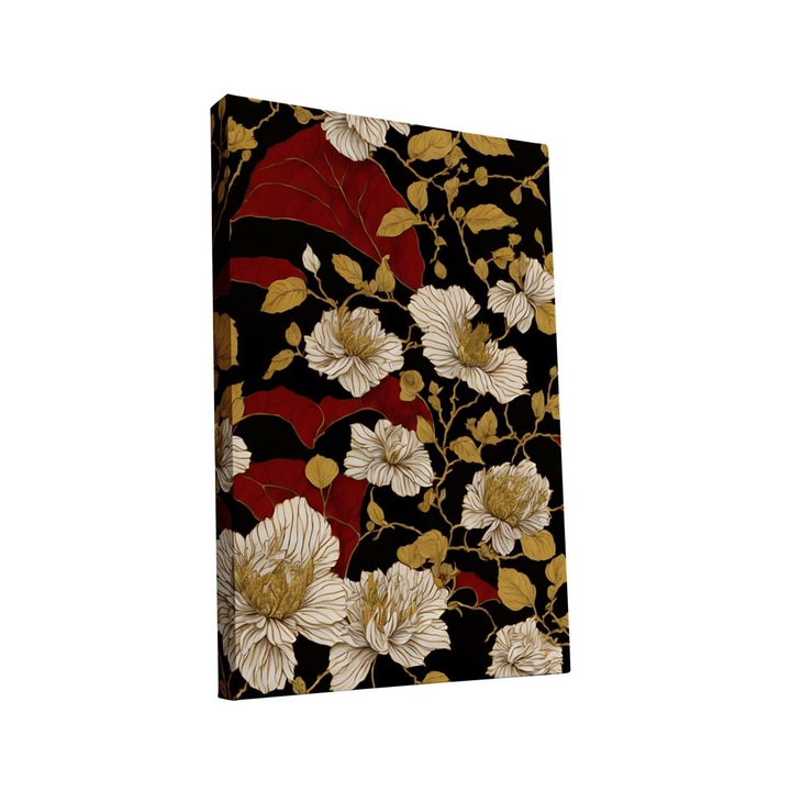 Tablou canvas Intelli®, Decoratiuni moderne pentru Living, Dormitor, Flori, AH1268, 50x30 cm