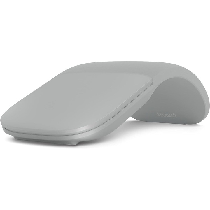 Безжична мишка Microsoft Surface Arc, Светлосив, Bluetooth