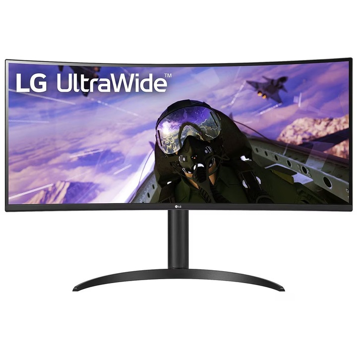 Монитор LG UltraWide QHD, 34", LED, VA, 3440 x 1440, 2 x HDMI, 1 x Audio Out, DisplayPort, MaxxAudio