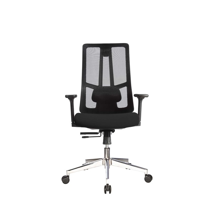 Ergonomikus szék RFG REAL FEEL GOOD Artur W, fekete ülés, fekete háttámla