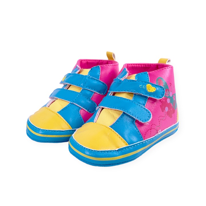 Babacipő Chippo 30166-PK, Textil, Eco bőr, Rózsaszín, Rózsaszín