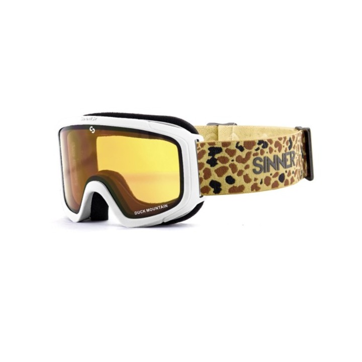 Ochelari ski si snowboard SINNER Duck Mountain, Alb