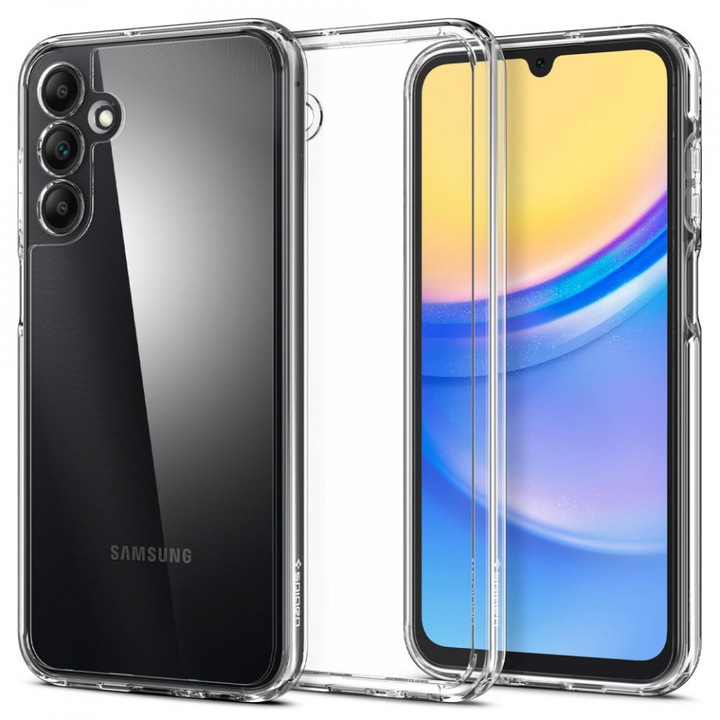 Калъф за Samsung Galaxy A15 4G / A15 5G - Spigen Ultra Hybrid - Прозрачен