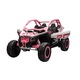 Електрическа UTV кола Premier 4x4 Can-Am Maverick Power RC, 2 места, 24V, EVA гумени колела, седалка от екологична кожа, светло розово