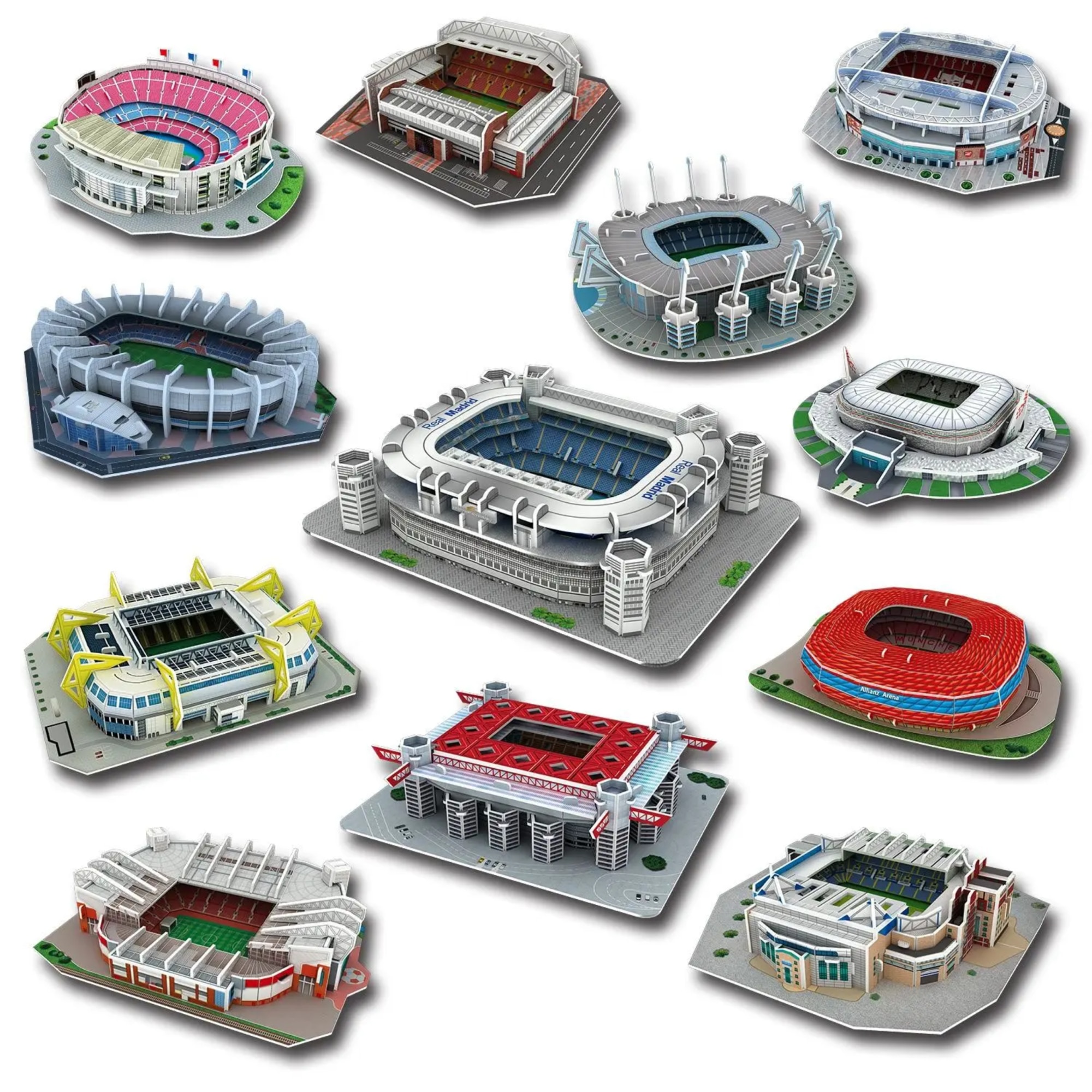 Juventus Allianz Stadium. Puzzle 3D