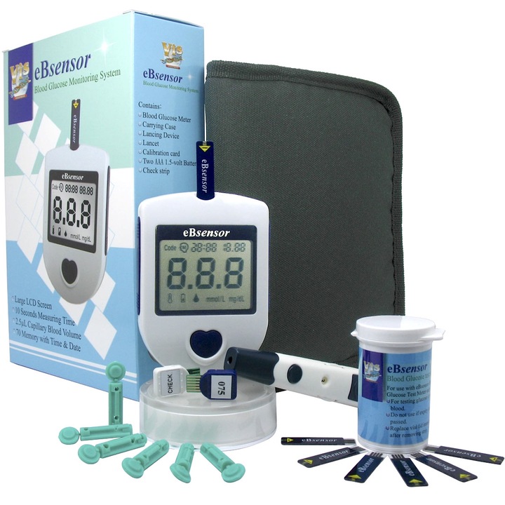 Kit Glucometru eBsensor Visgeneer