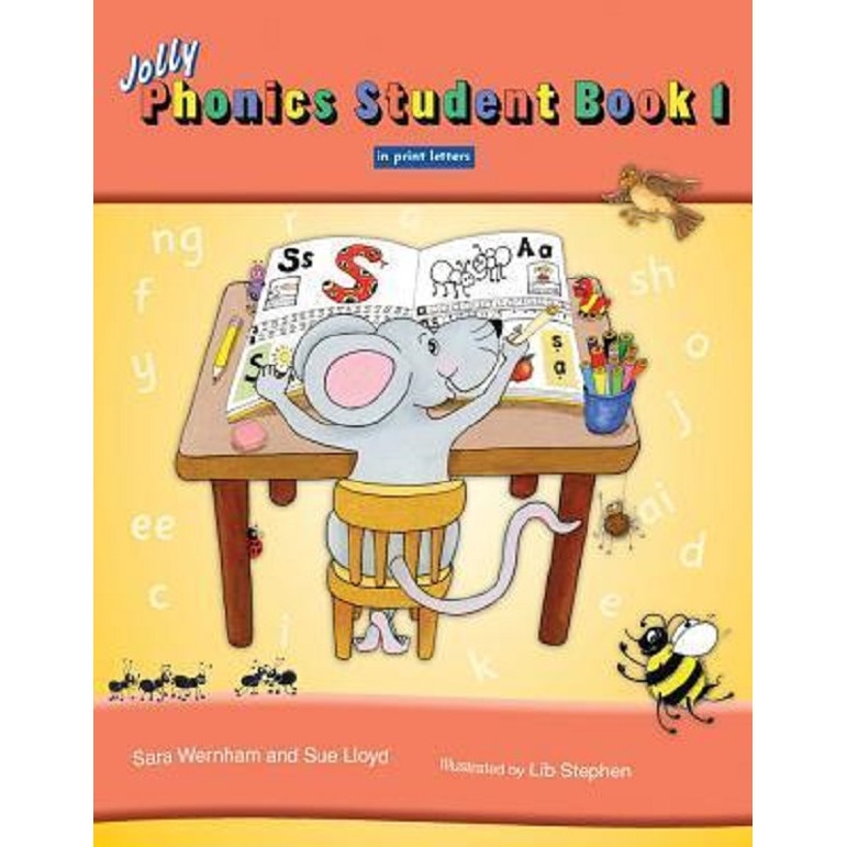 Jolly Phonics Student Book 1: In Print Letters - Sara Wernham, Sue ...