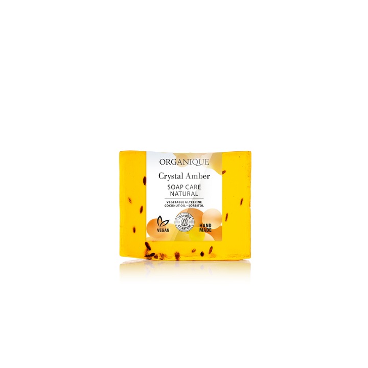 Натурален сапун, веган Crystal Amber, Organique Cosmetics, 100 гр