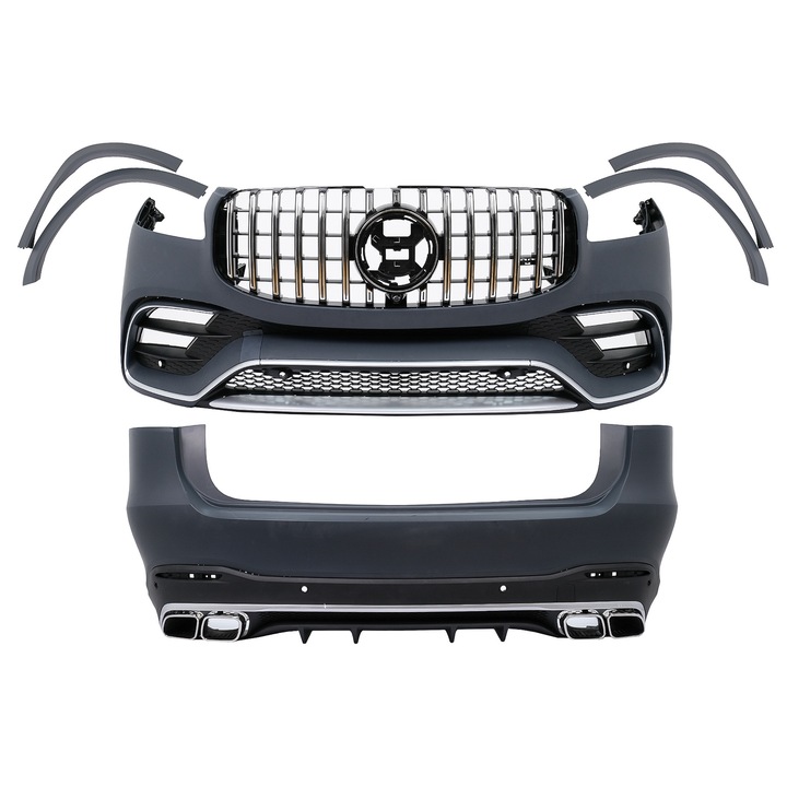 Komplett külső csomag kompatibilis a Mercedes GLS SUV X167 2019-Up GLS63 designnal