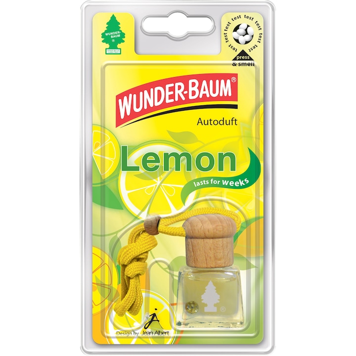 Течен ароматизатор Wunder-Baum Lemon за кола