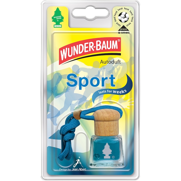 Течен ароматизатор за кола Wunder-Baum Sport