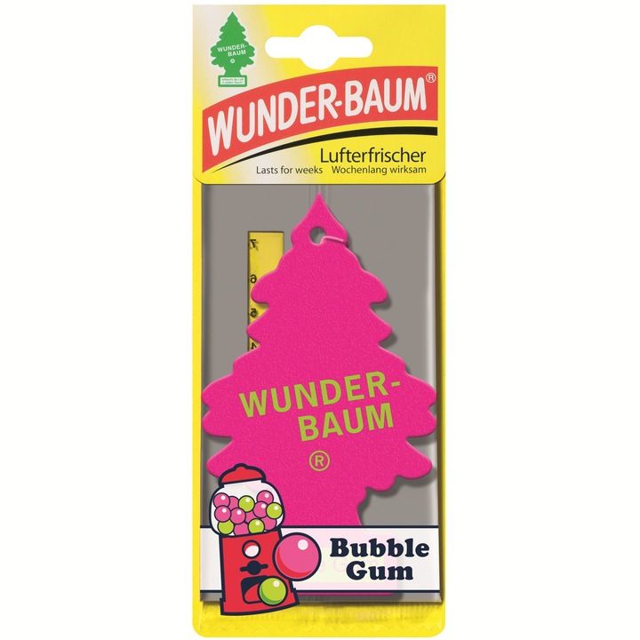 Ароматизатор за кола Wunder-Baum Bubble Gum