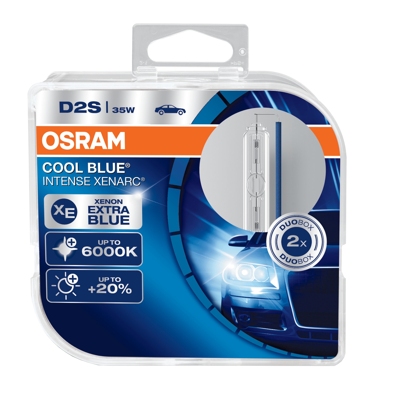 Osram D2S Cool Blue Intense fényszóró izzó készlet, 35W, 2 darab 