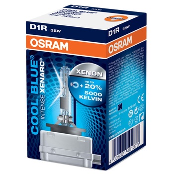Bec auto Xenon pentru far Osram D1R Cool Blue Intense, up to 20%, 35W, 1 Buc Bec auto Xenon pentru far Osram D1R Cool Blue Intense, up to 20%, 35W, 1 Buc