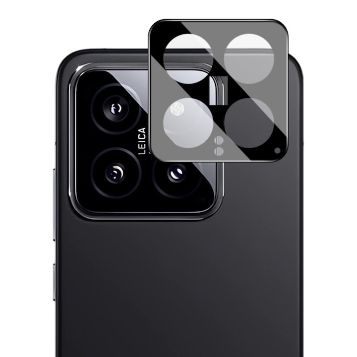 Протектор за камера Xiaomi 14, тънък протектор, пълно стъкло на камерата, Q16, нечуплив кристал, интензивен мрак
