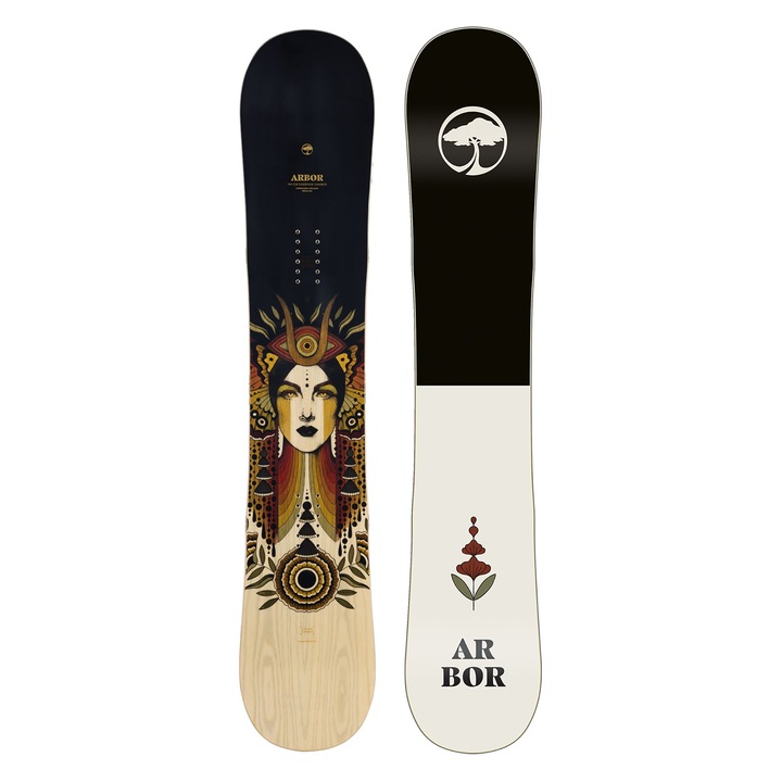 Placa Snowboard Femei Arbor Cadence Camber 152 23/24