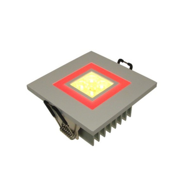 Spot LED, Brolux, 1W*4+2W, Alb cald/Rosu